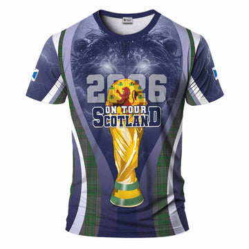 Wicklow Scotland Football Tartan T-Shirt Scotland On Tour Trophy Style