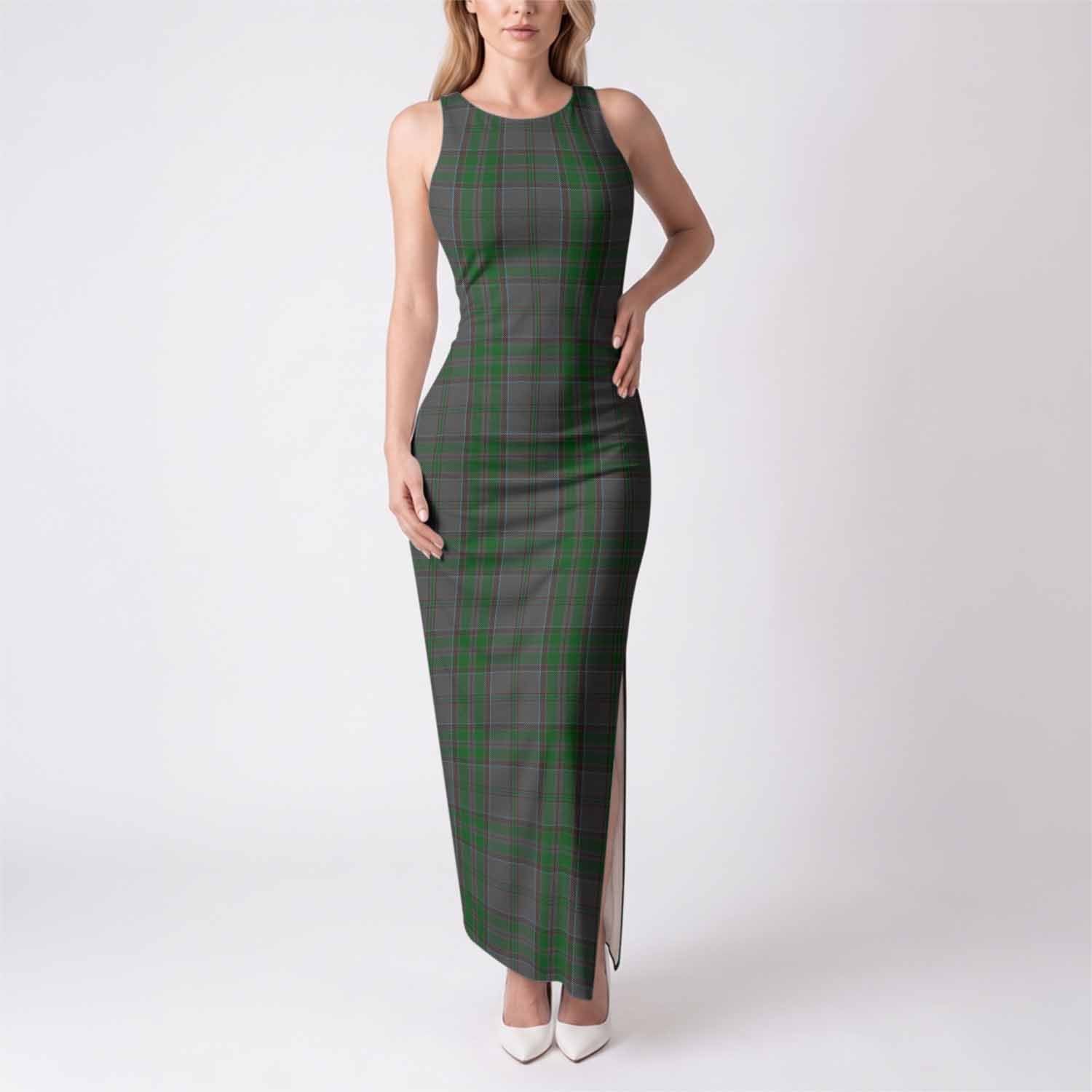 Wicklow Tartan Tank Maxi Dress