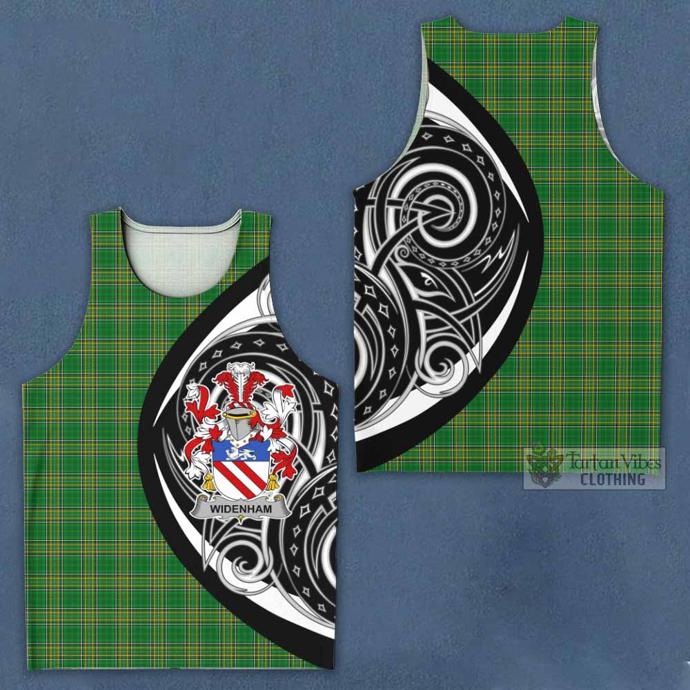 Tartan Vibes Clothing Widenham Irish Clan Men's Tank Top Celtic Circle Style