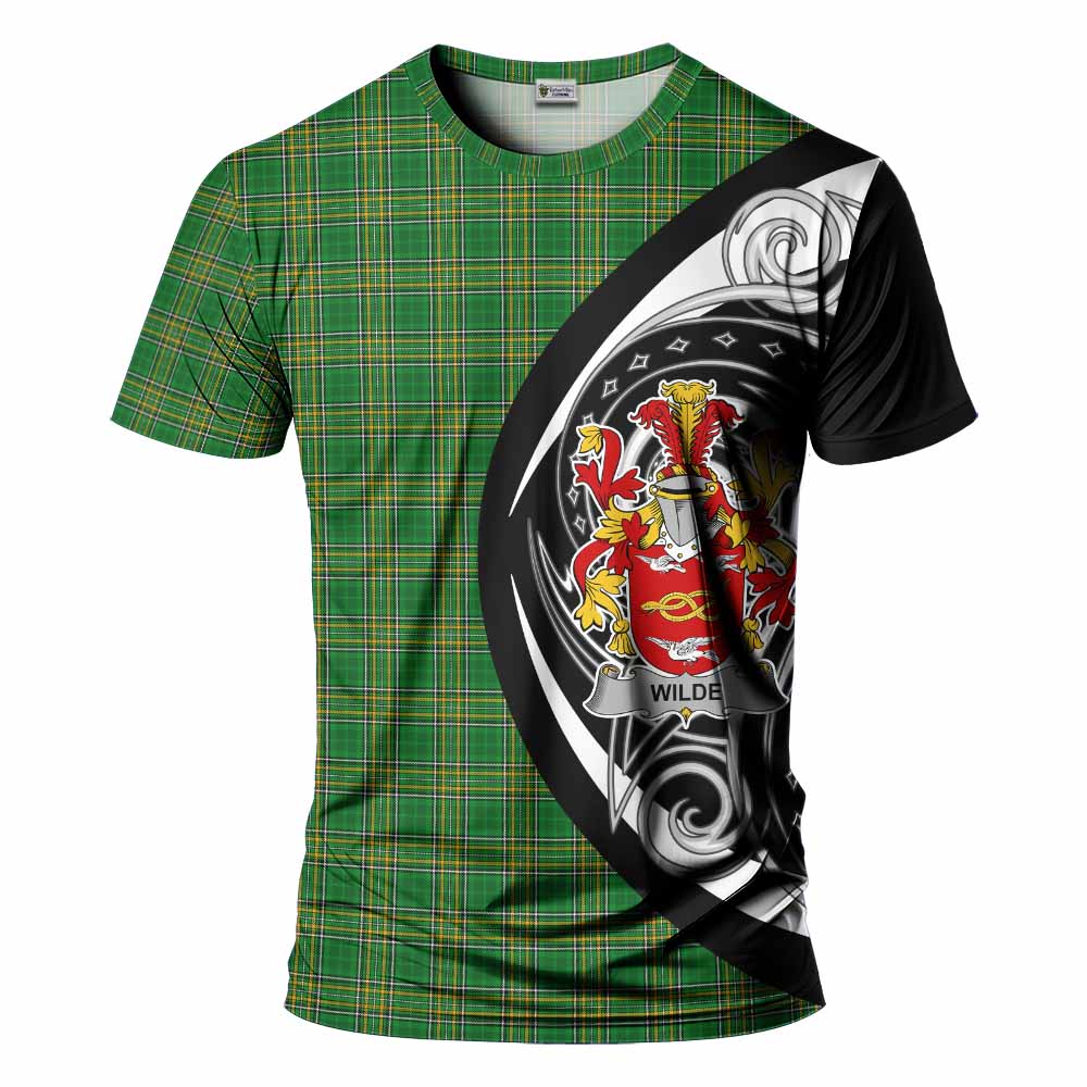 Tartan Vibes Clothing Wilde Irish Clan T-Shirt Celtic Circle Style