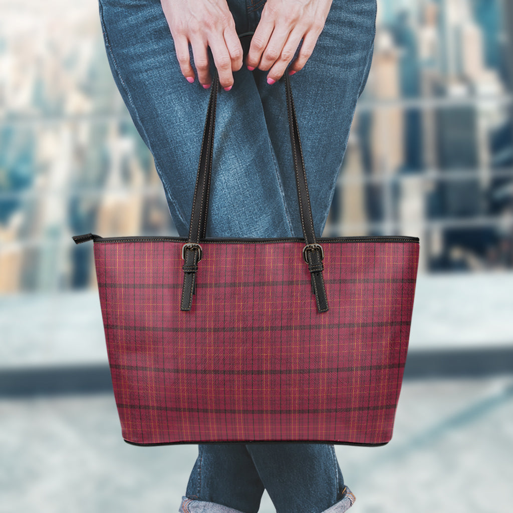 williams-of-wales-tartan-leather-tote-bag