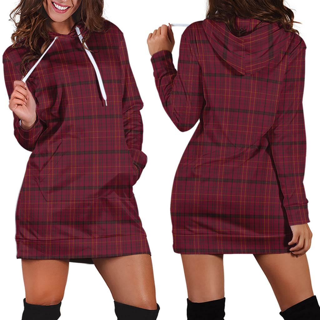 Williams of Wales Tartan Hoodie Dress - Tartan Vibes Clothing