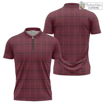 Williams of Wales Tartan Zipper Polo Shirt Unisex - Tartan Vibes Clothing
