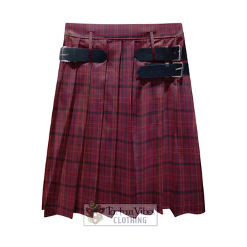 Williams of Wales Tartan Men's Pleated Skirt - Fashion Casual Retro Scottish Kilt Style