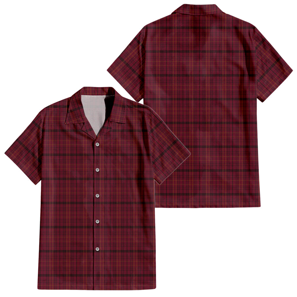 williams-of-wales-tartan-short-sleeve-button-down-shirt