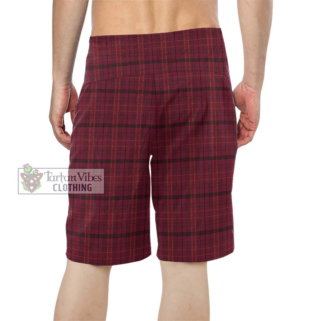 Williams of Wales Tartan Men's Board Shorts - Tartan Vibes Clothing