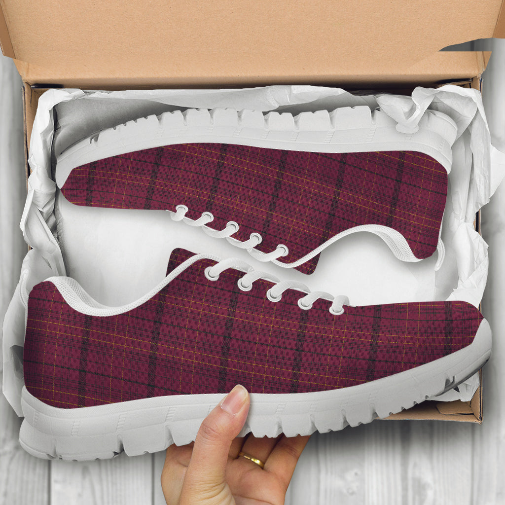 Williams of Wales Tartan Sneakers - Tartan Vibes Clothing