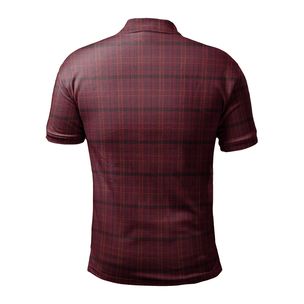 Williams of Wales Tartan Mens Polo Shirt