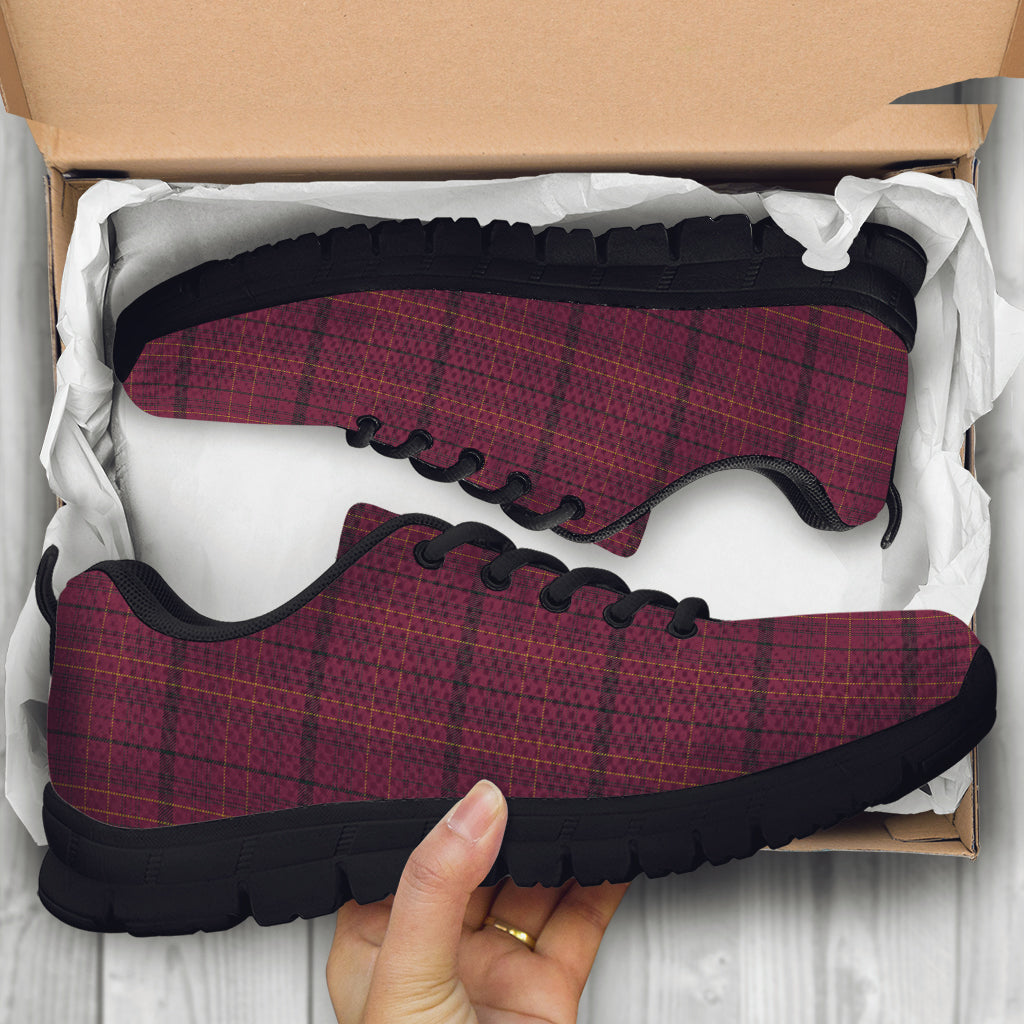 Williams of Wales Tartan Sneakers - Tartan Vibes Clothing