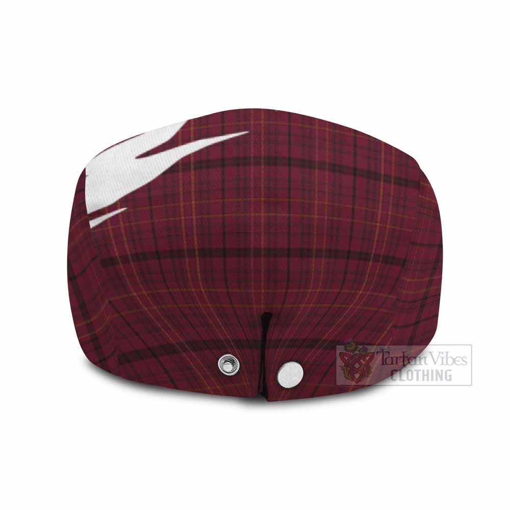 Williams of Wales Tartan Loch Ness Monster Scottish Heritage Art Flat Cap, Jeff Cap