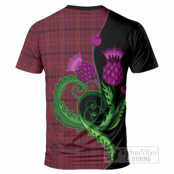 Williams of Wales Tartan T-Shirt Traditional Scottish Thistle