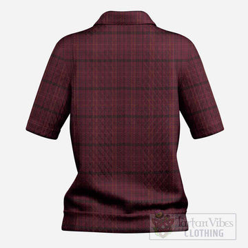 Williams of Wales Tartan Women’s Polo Sweater Top