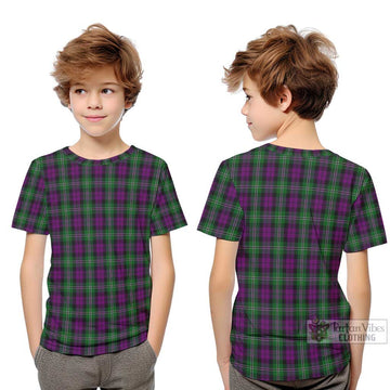 Wilson Tartan Kid T-Shirt Youth XL Size14 - Tartanvibesclothing Shop