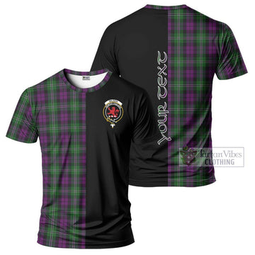 Wilson Tartan T-Shirt with Family Crest and Half Of Me Style Kid's Shirt - Tartanvibesclothing Shop