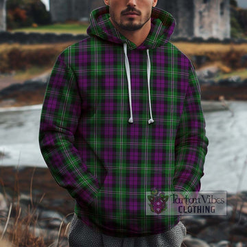 Wilson Tartan Cotton Hoodie Pullover Hoodie XS - Tartan Vibes Clothing