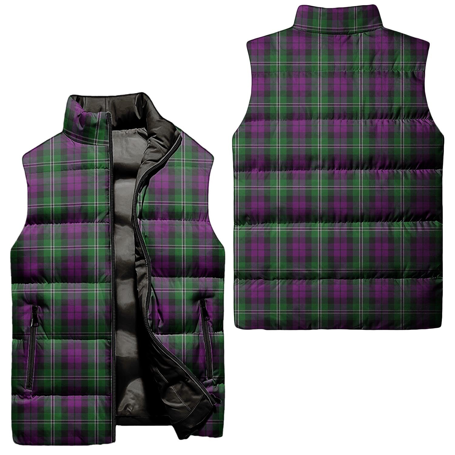 Wilson Tartan Sleeveless Puffer Jacket Unisex - Tartanvibesclothing