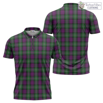 Tartan Vibes Clothing Wilson Tartan Zipper Polo Shirt