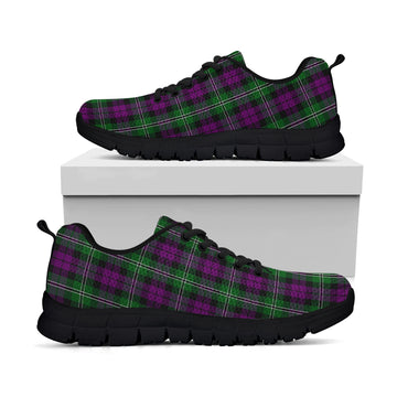 Wilson Tartan Sneakers Kid's Sneakers - Tartan Vibes Clothing