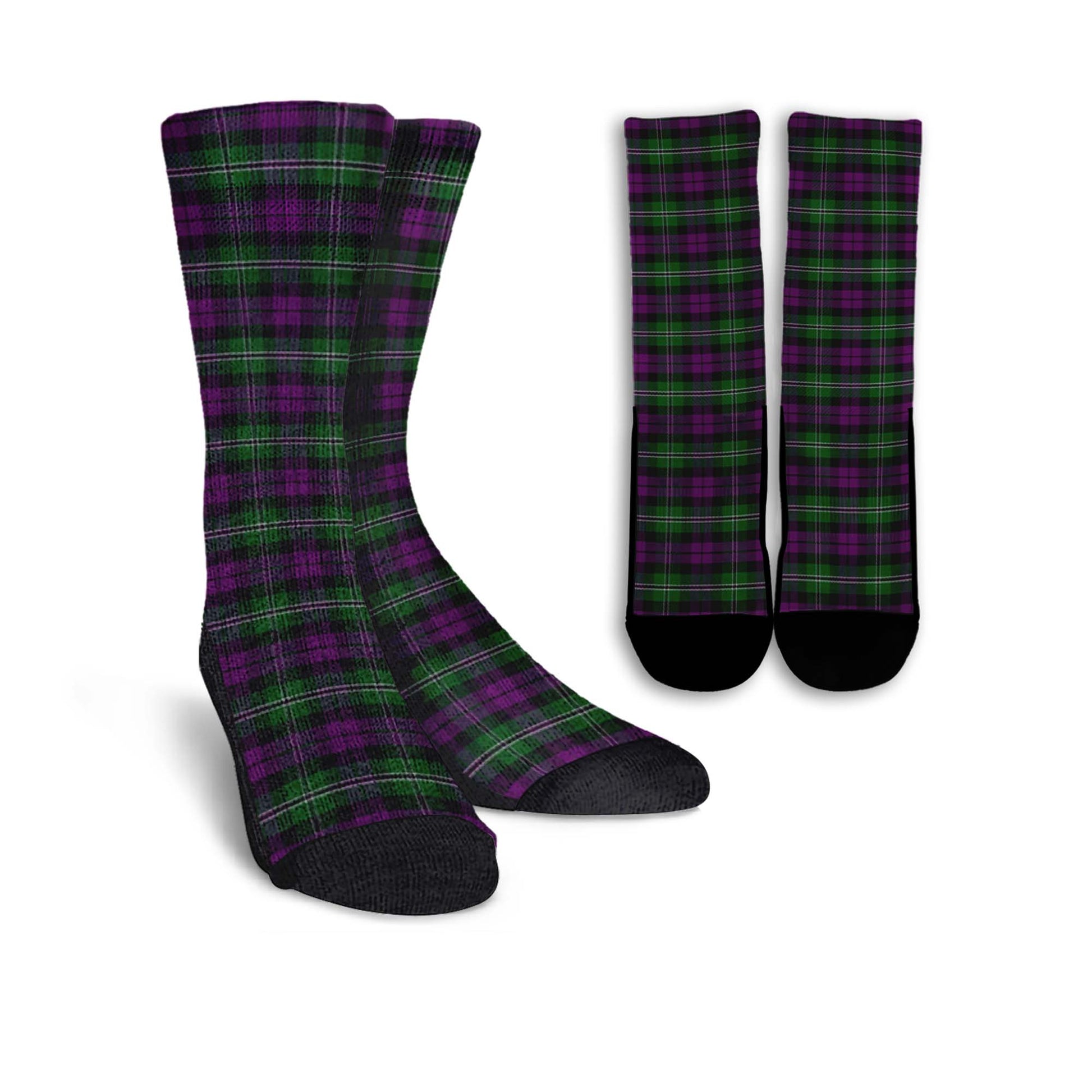 Wilson Tartan Crew Socks - Tartanvibesclothing