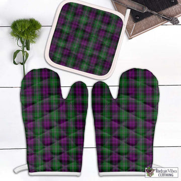 Wilson Tartan Combo Oven Mitt & Pot-Holder Combo 1 Oven Mitt & 1 Pot-Holder White - Tartan Vibes Clothing