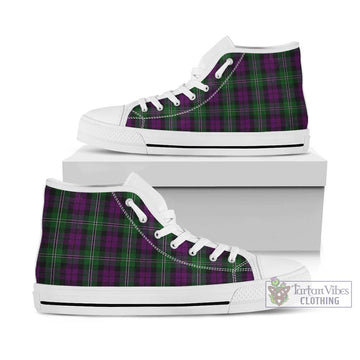 Tartan Vibes Clothing Wilson Tartan High Top Shoes