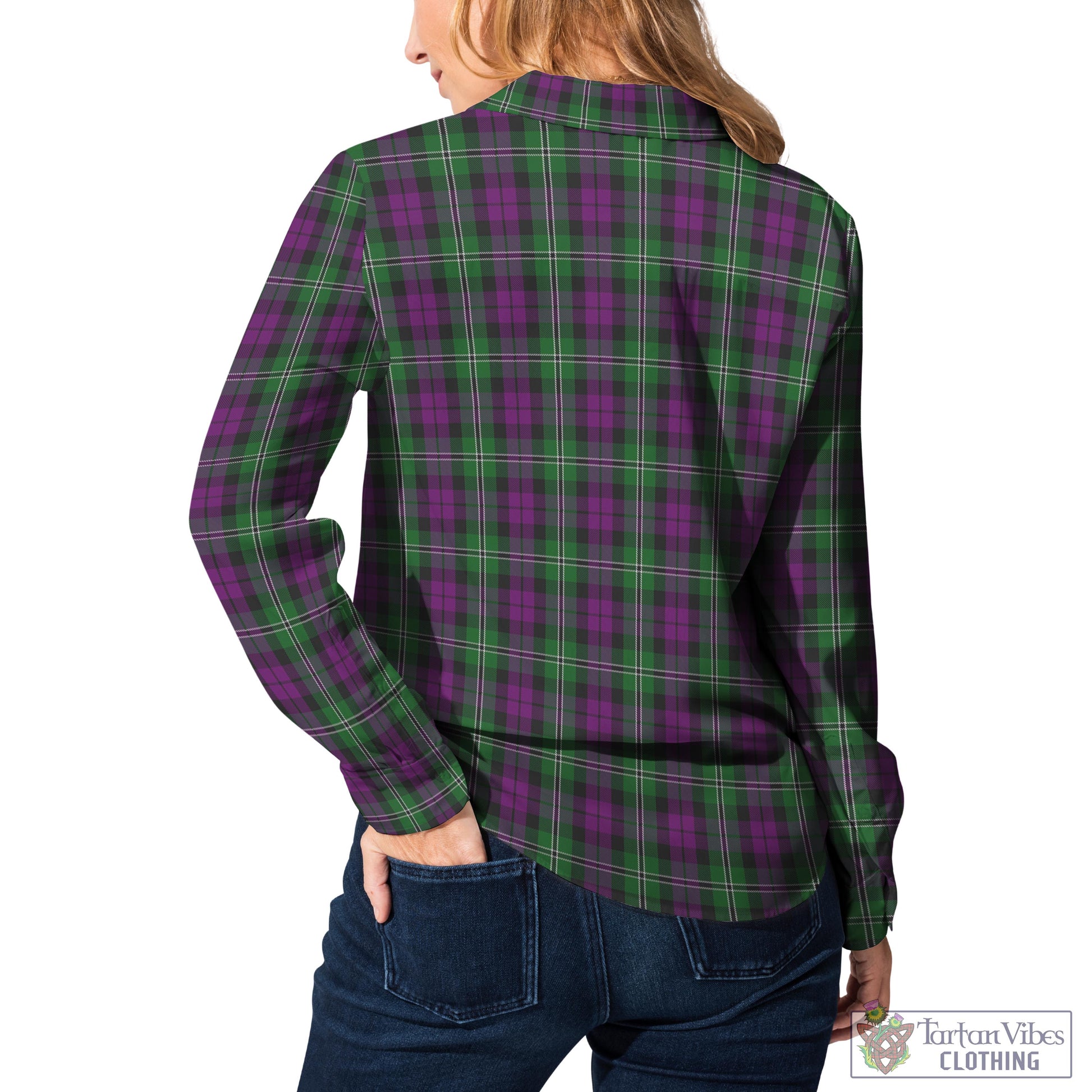 Wilson Tartan Womens Casual Shirt