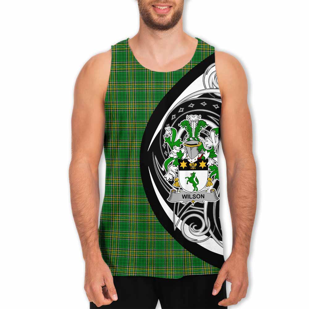 Wilson Irish Clan Men's Tank Top Celtic Circle Style Men - Tartan Vibes Clothing
