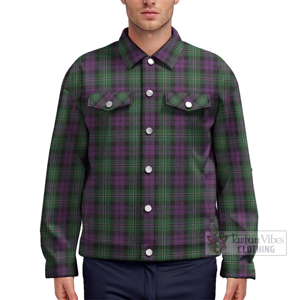 Wilson Tartan Unisex Lapel Cotton Jacket Unisex - Tartan Vibes Clothing