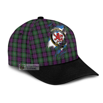 Wilson Tartan Classic Cap with Family Crest In Me Style