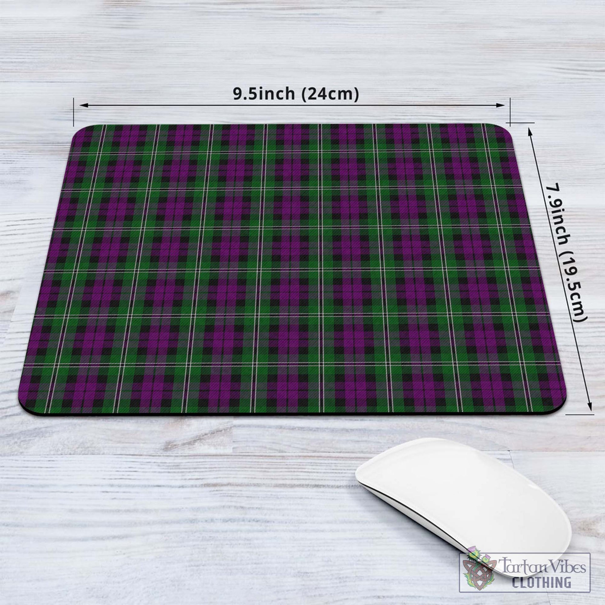 Tartan Vibes Clothing Wilson Tartan Mouse Pad
