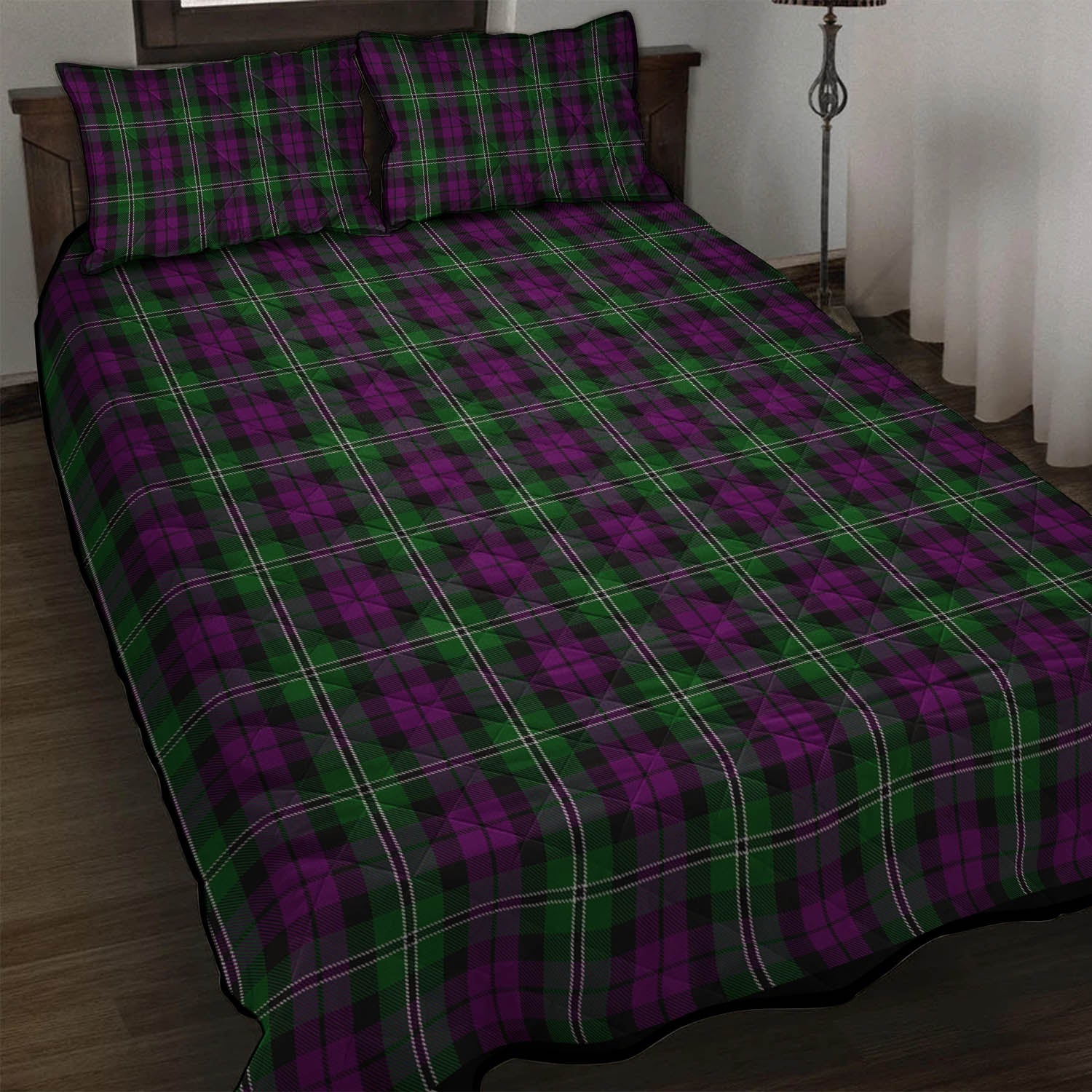 Wilson Tartan Quilt Bed Set - Tartan Vibes Clothing