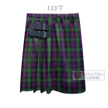 Wilson Tartan Men's Pleated Skirt - Fashion Casual Retro Scottish Kilt Style
