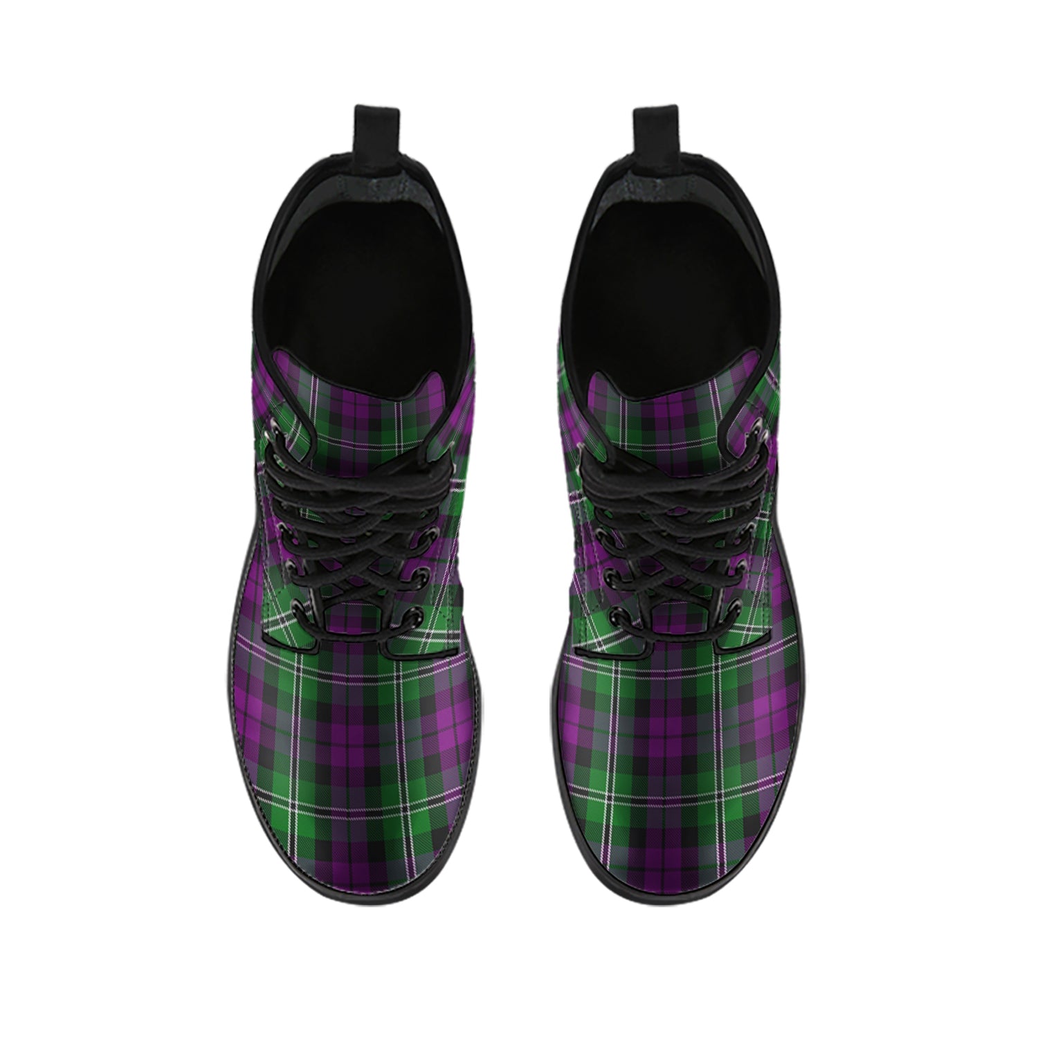 wilson-tartan-leather-boots