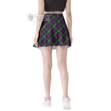 Wilson Tartan Women's Plated Mini Skirt