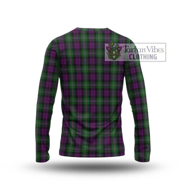 Wilson Tartan Long Sleeve T-Shirt with Family Crest DNA In Me Style - Tartanvibesclothing Shop