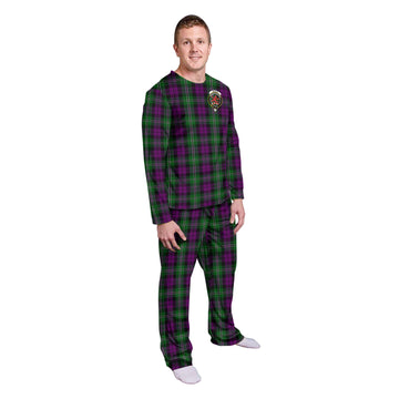 Wilson Tartan Pajamas Family Set with Family Crest - Tartanvibesclothing