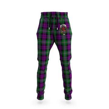 Wilson Tartan Joggers Pants with Family Crest 5XL - Tartan Vibes Clothing