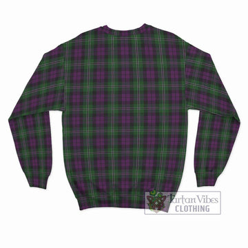 Wilson Tartan Sweatshirt with Family Crest DNA In Me Style - Tartanvibesclothing Shop