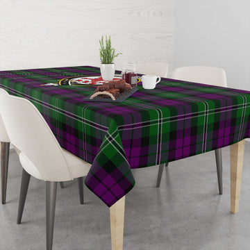 Wilson Tatan Tablecloth with Family Crest