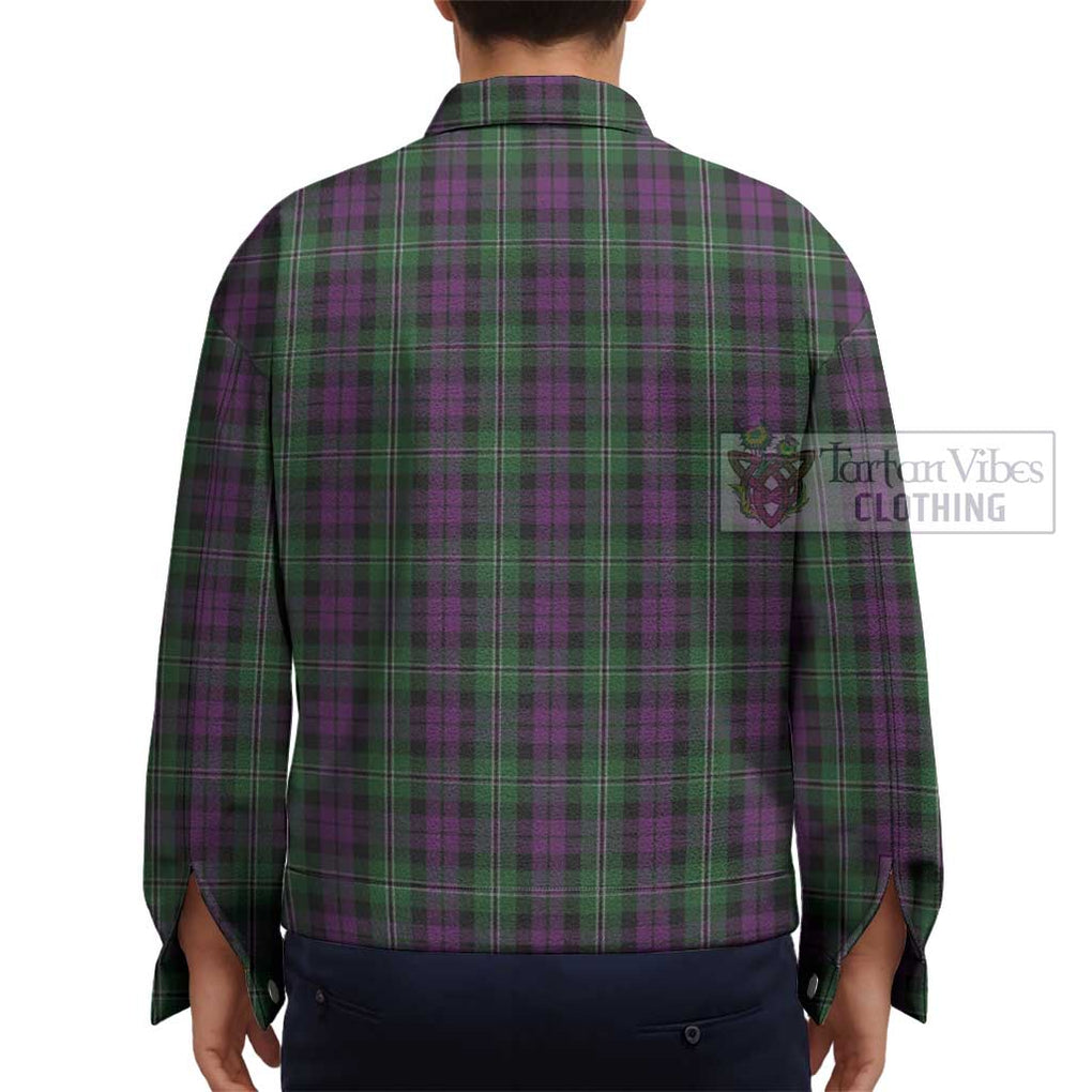 Wilson Tartan Unisex Lapel Cotton Jacket - Tartan Vibes Clothing
