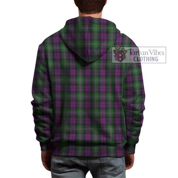 Wilson Tartan Hoodie with Family Crest DNA In Me Style - Tartanvibesclothing Shop
