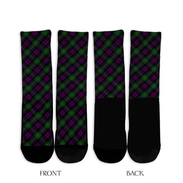 Wilson Tartan Crew Socks Cross Tartan Style - Tartanvibesclothing