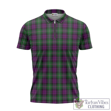 Tartan Vibes Clothing Wilson Tartan Zipper Polo Shirt