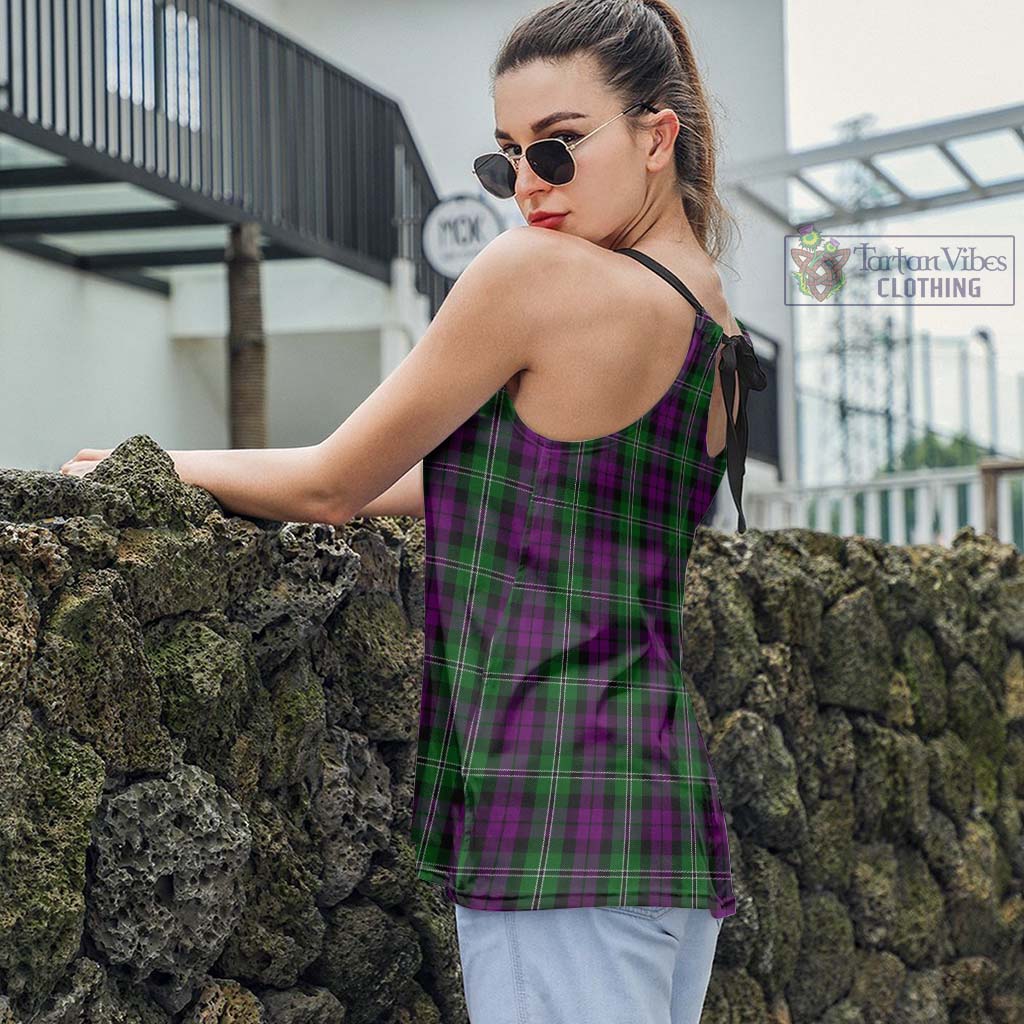 Tartan Vibes Clothing Wilson Tartan Loose Halter Neck Camisole