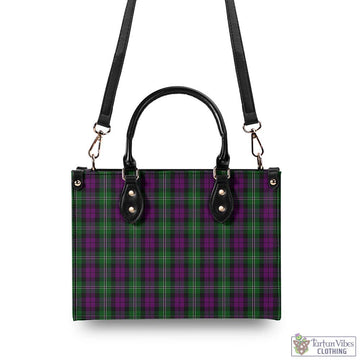 Wilson Tartan Luxury Leather Handbags - Tartan Vibes Clothing