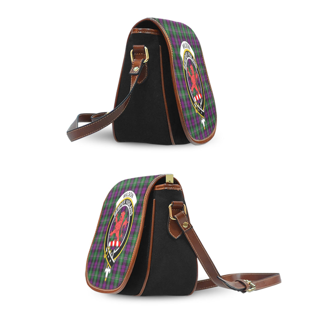 wilson-tartan-saddle-bag-with-family-crest