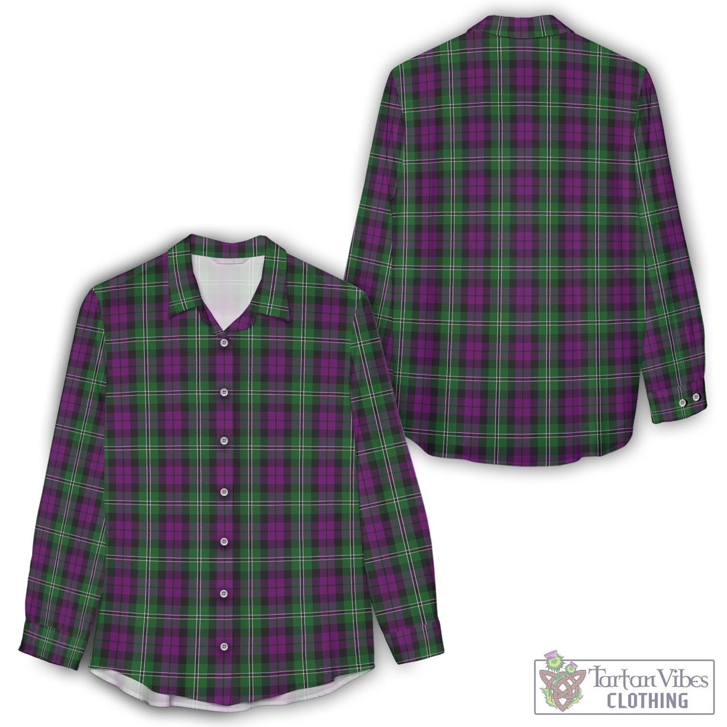 Wilson Tartan Womens Casual Shirt