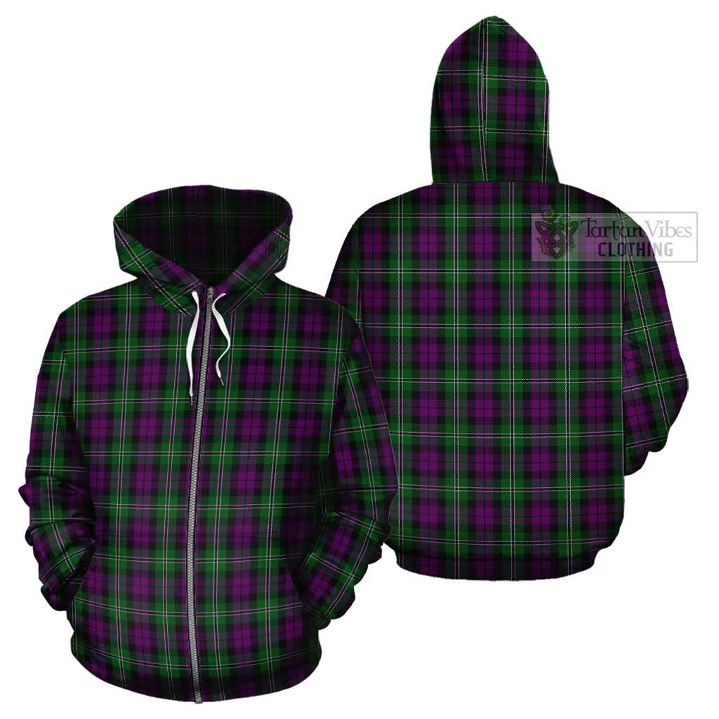 Wilson Tartan Cotton Hoodie Zip Hoodie - Tartan Vibes Clothing