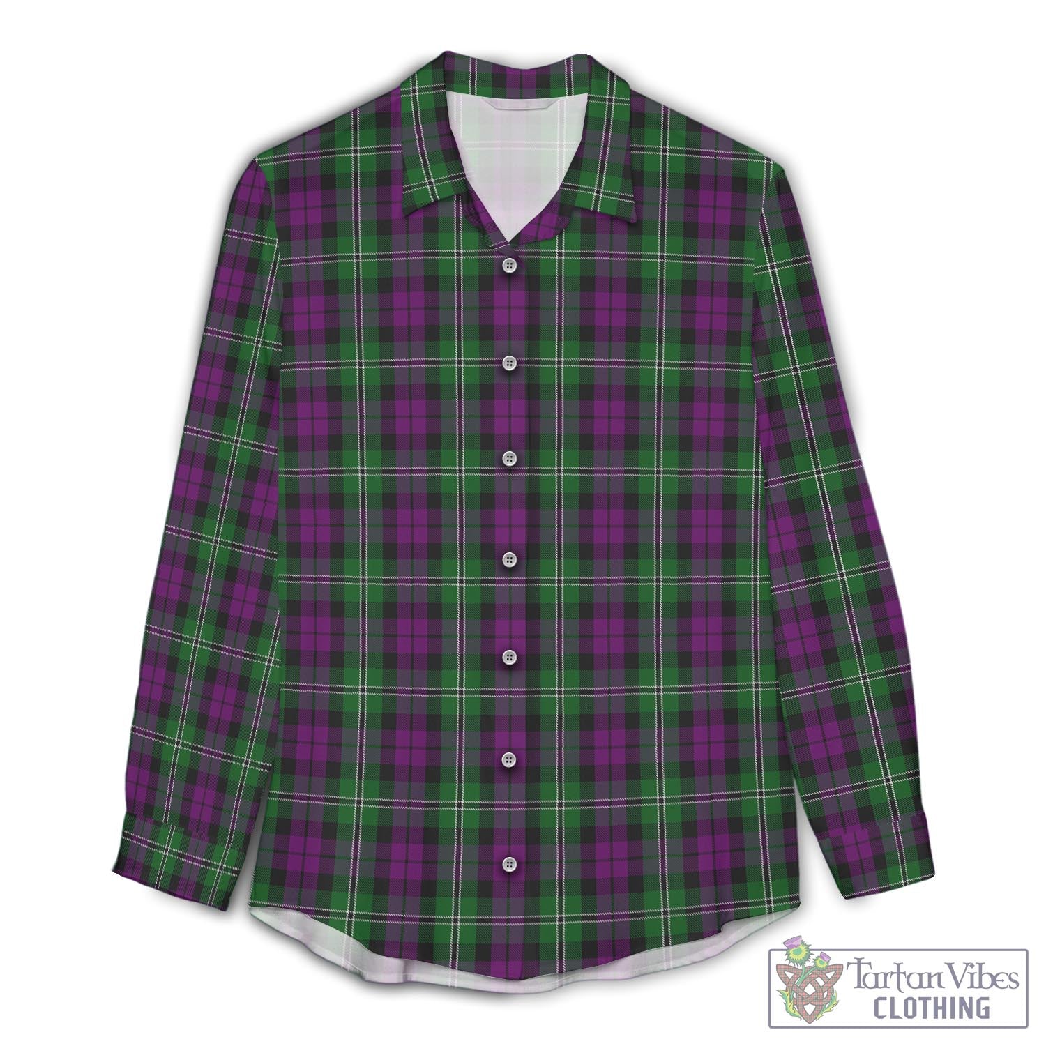 Wilson Tartan Womens Casual Shirt