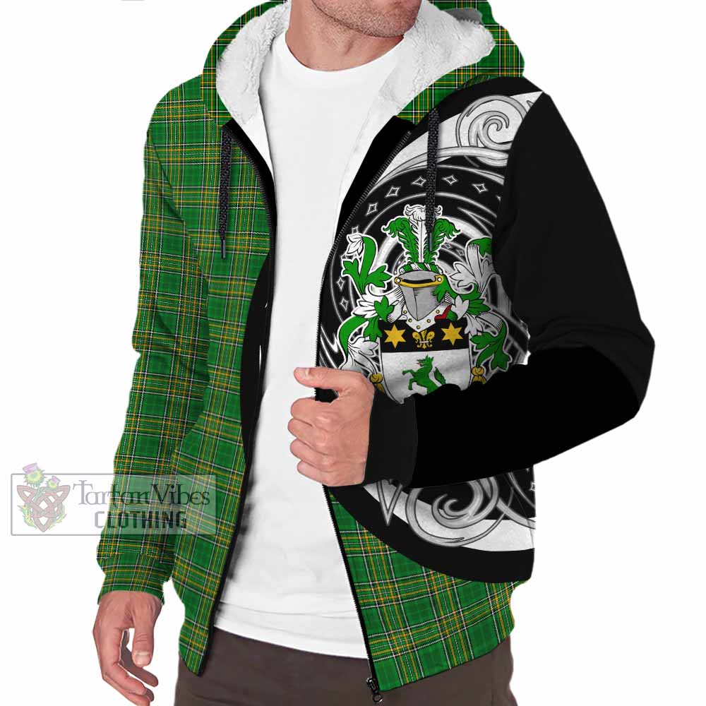 Wilson Irish Clan Sherpa Hoodie Celtic Circle Style - Tartan Vibes Clothing